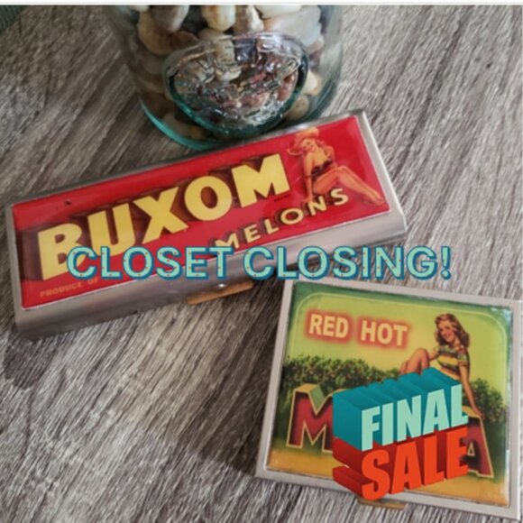 | Classic Hardware | Retro Tampon & Pill Box - Picture 1 of 4